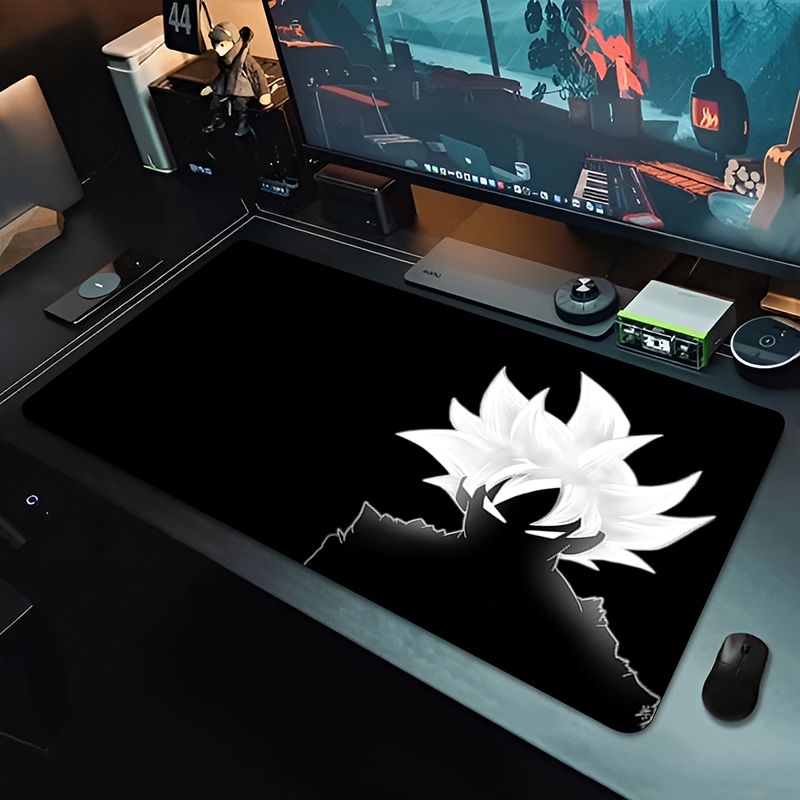 Gaming Accessories For Your Desk - DBZ 블랙 애니메이션 마우스 패드 드래곤