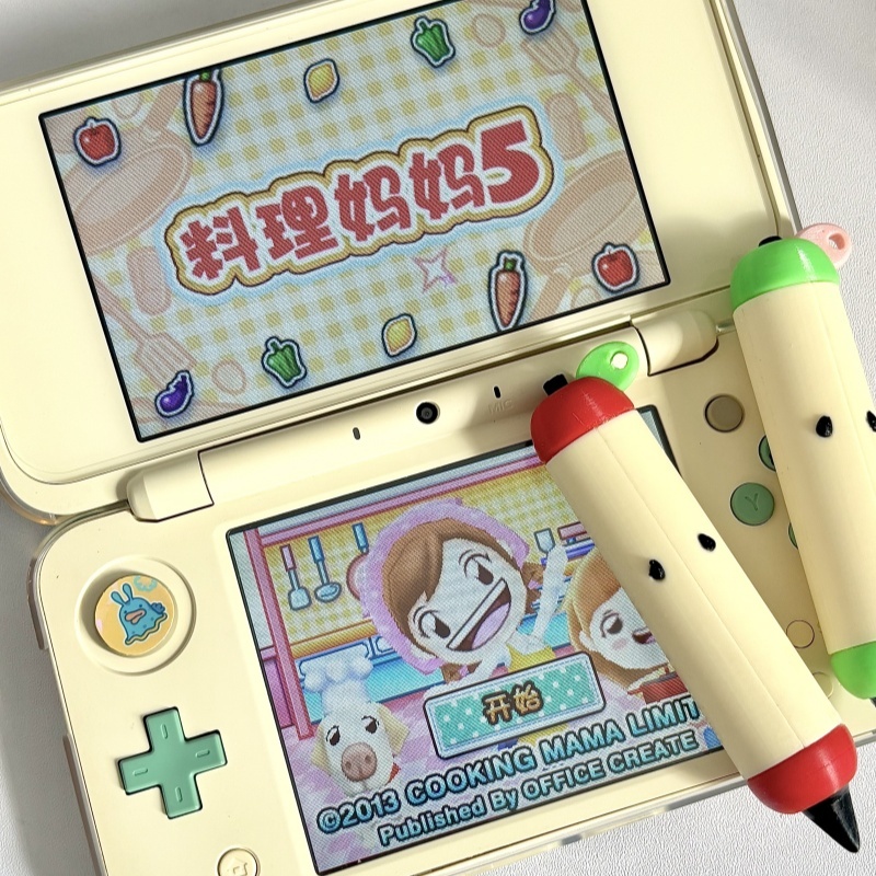 Gaming Accessories Cute - 스타일러스 펜 귀여운 애플 모양 3D