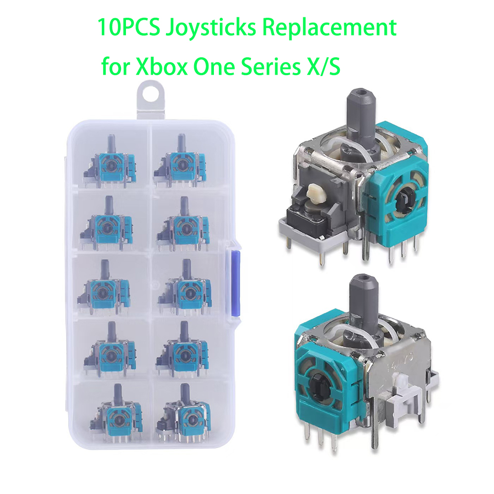 Gaming Accessories Xbox - 10pcs 교체 3D 아날로그 조이스틱 썸