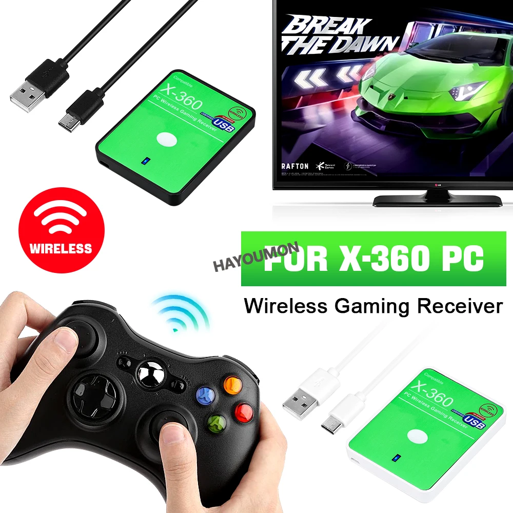 Gaming Controllers Xbox Accessories - XBOX 360 PC용 새로운 무선 게임