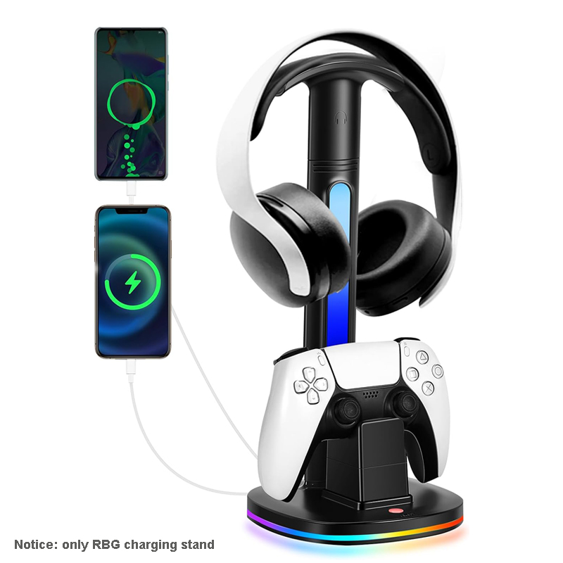 Headset Stand Rgb - 컨트롤러 충전 스테이션 W RGB 헤드폰