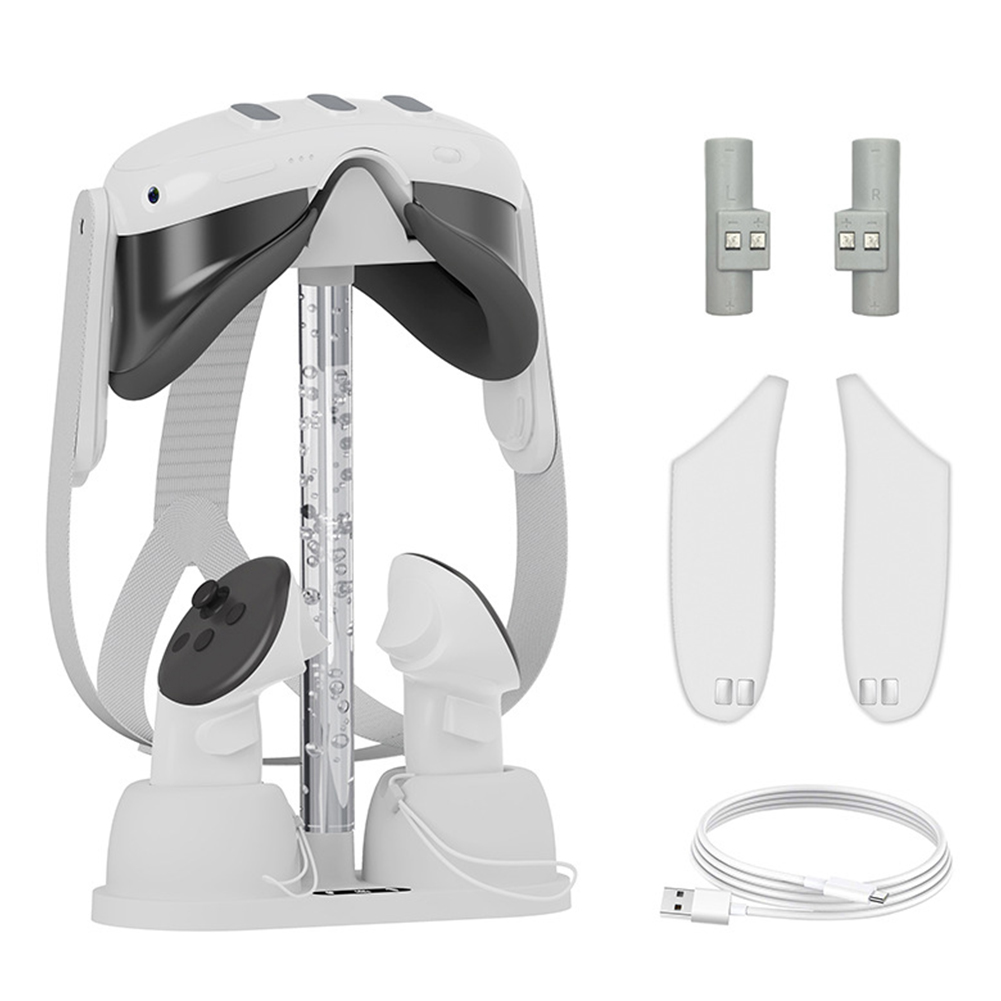 Headset Stand Rgb - 디스플레이 스탠드 컨트롤러 충전기 RGB 라이트