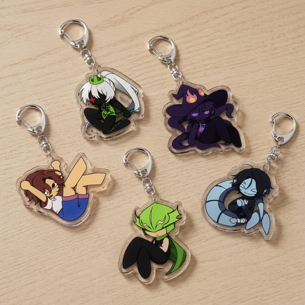 Gaming Accessories Cute - 귀여운 만화 치비 키체인 액세서리 가방