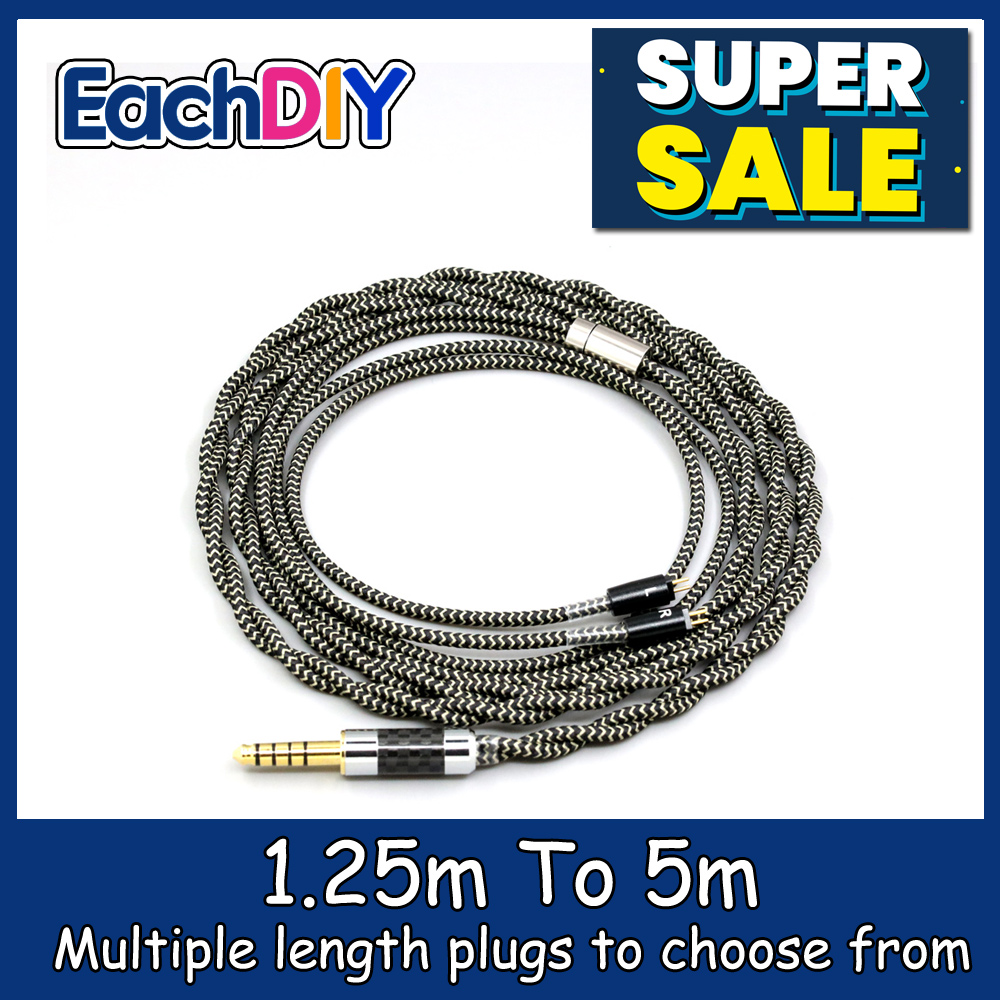 Cable Sleeve Braided - 2 코어 2.8mm Litz OFC 이어폰