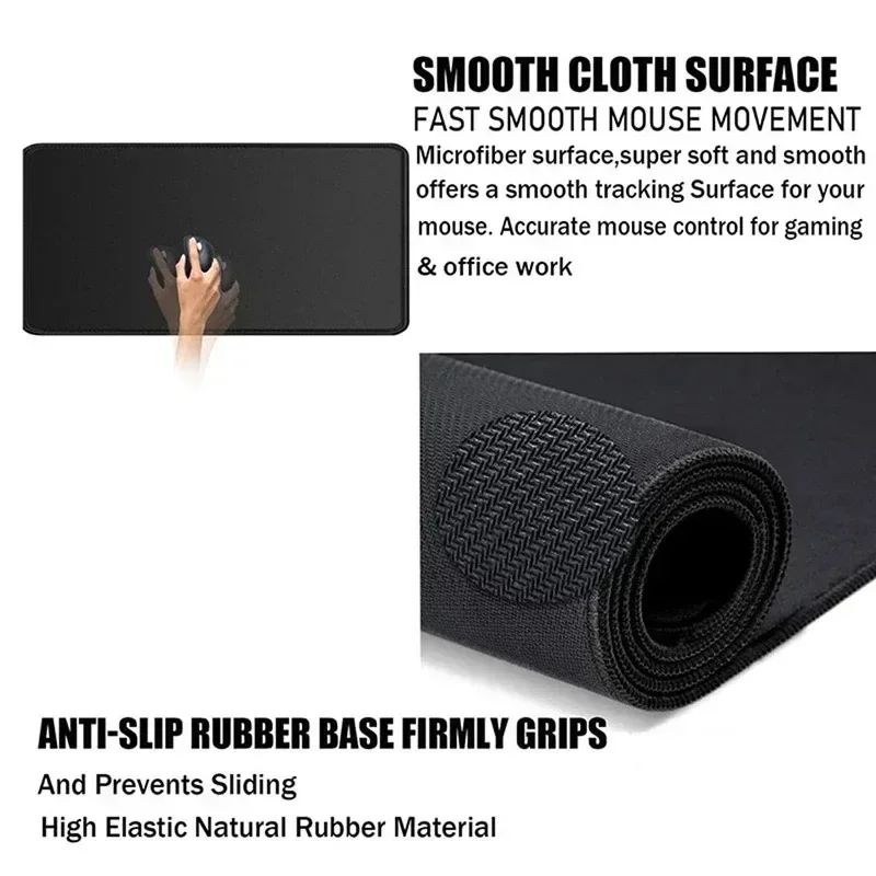 블루 마우스 패드 대형 플레이 매트 카펫 심플 매트 8 - Gaming Accessories For Your Desk 리뷰 및 가격