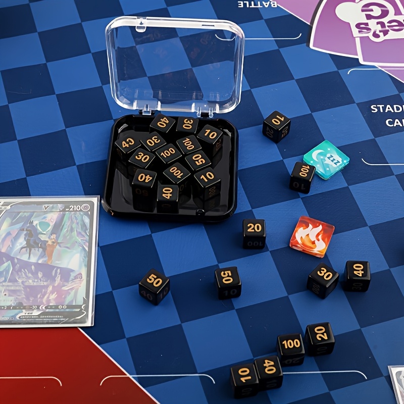 10개 카운터 토큰 주사위, PTCG 아크릴 디지털 주 - Gaming Accessories To Have 리뷰 및 가격