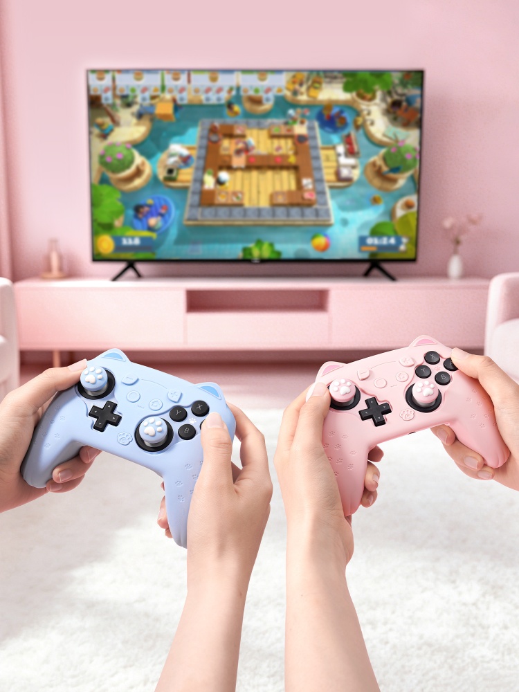 오리지널 실리콘 보호 케이스 스위치 2 프로 컨트롤러  - Gaming Accessories Cute 리뷰 및 가격