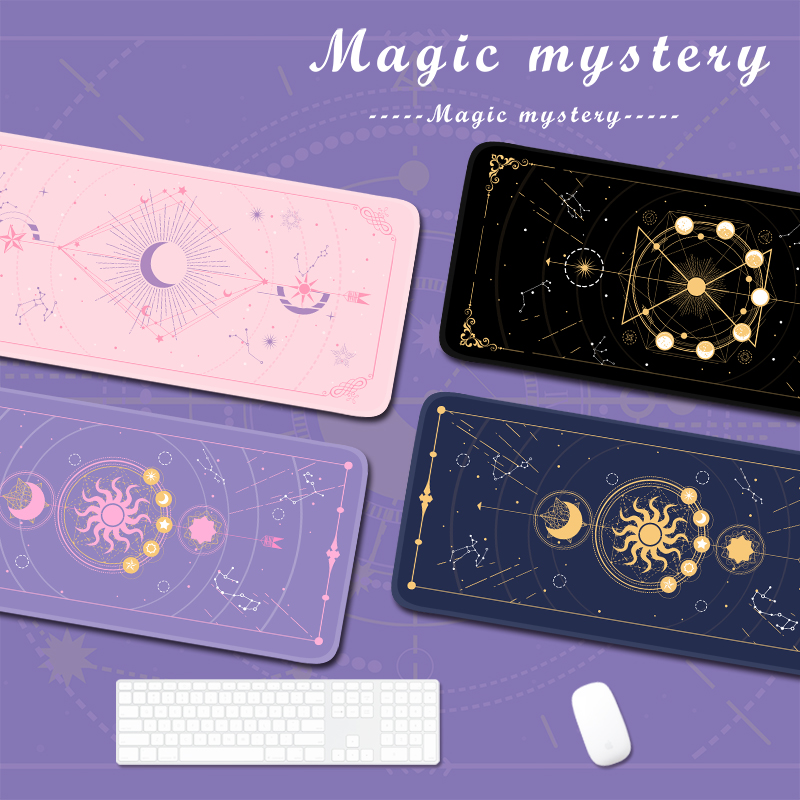 매직 문 스타 퍼플 초대형 귀여운 소녀 게이밍 마우스  - Gaming Accessories Cute 리뷰 및 가격