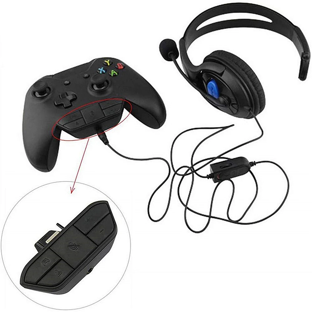 Xbox One 컨트롤러 부품용 스테레오 헤드셋 어댑터 - Gaming Controllers Xbox Accessories 리뷰 및 가격