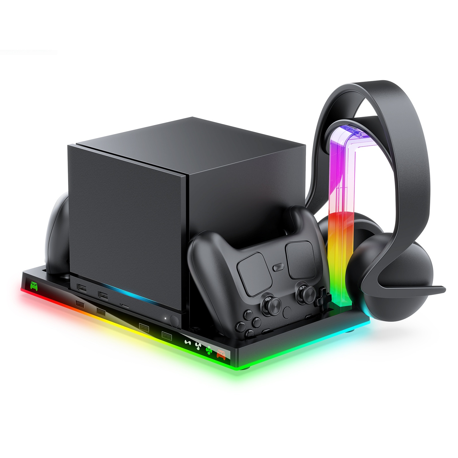 스팀 컨트롤러 스탠드 충전 도크 및 RGB 조명 효과가 - Headset Stand Rgb 리뷰 및 가격