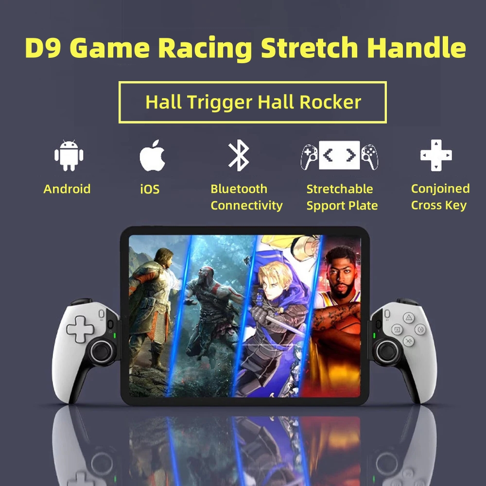 D9 태블릿 컨트롤러 무선 핸들 스위치 게임용 블루투스 - Gaming Accessories Ipad 리뷰 및 가격