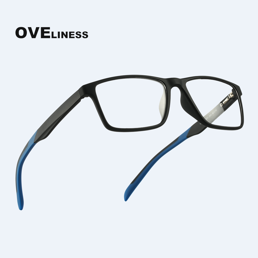 TR90 남성용 초경량 사각 안경테, 근시 처방용 컴퓨 - Gaming Accessories Men 리뷰 및 가격
