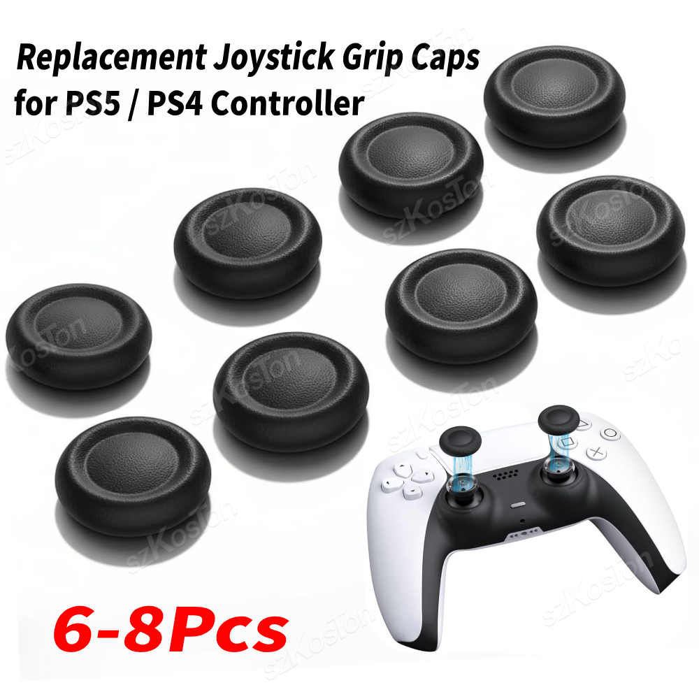 PS5/PS4 컨트롤러용 교체 조이스틱 캡 6-8개,  - Gaming Accessories Playstation 리뷰 및 가격