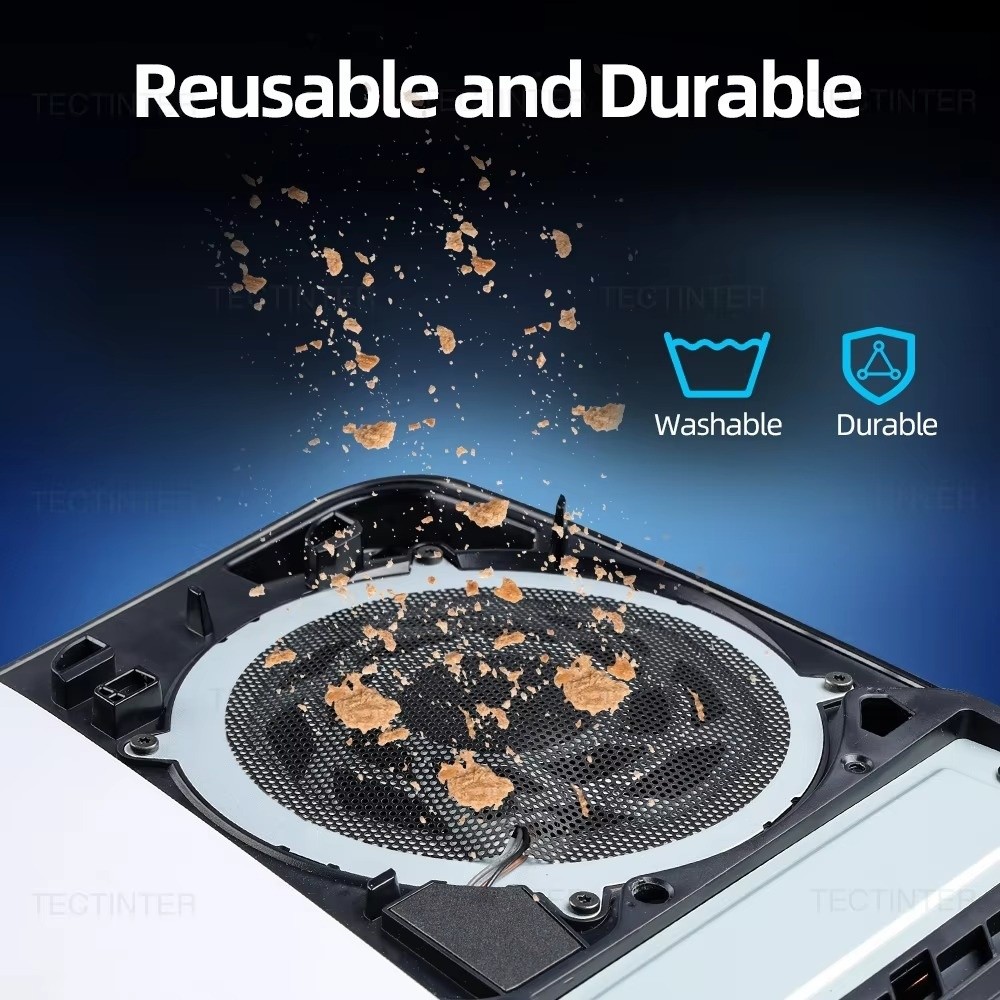 2/4Pcs 통기성 먼지 필터 네트 PS5 게임 액세서 - Gaming Accessories Playstation 리뷰 및 가격