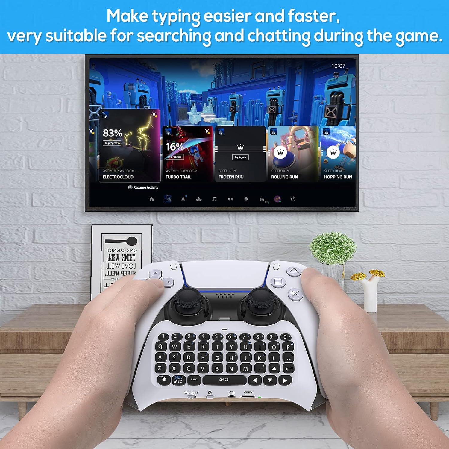 PS5 컨트롤러용, Bluetooth 3.0 Chatp - Gaming Accessories Playstation 리뷰 및 가격