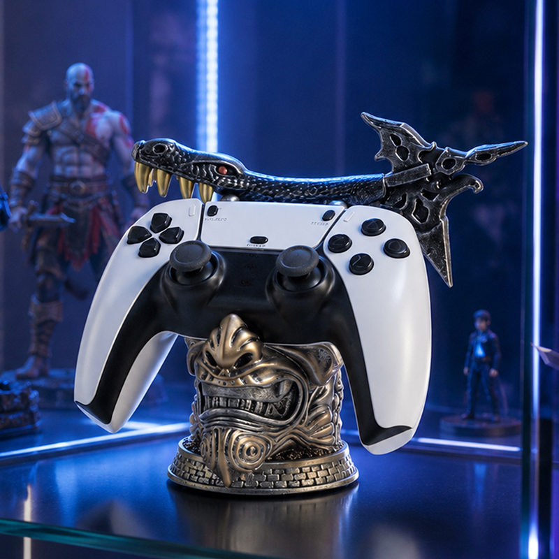 창의적인 모조 데몬 레진 게임 컨트롤러 스탠드 PS5  - Gaming Controllers Xbox Accessories 리뷰 및 가격