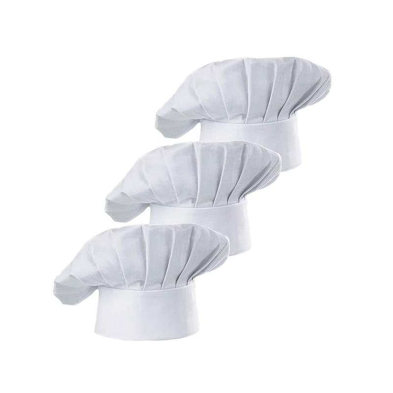 3pcs 셰프 모자 성인용 조절 가능한 탄성 베이커 주 - Gaming Kitchen Accessories 리뷰 및 가격