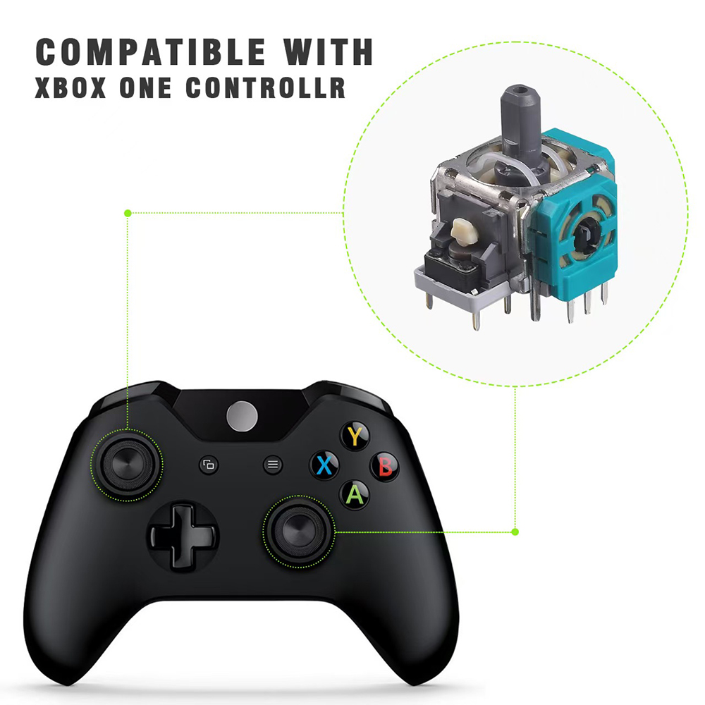 10pcs 교체 3D 아날로그 조이스틱 썸 스틱 수리  - Gaming Accessories Xbox 리뷰 및 가격