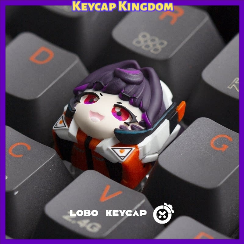 OW Kiriko & D.Va 수지 장인 키캡 DIY  - Gaming Accessories Cute 리뷰 및 가격