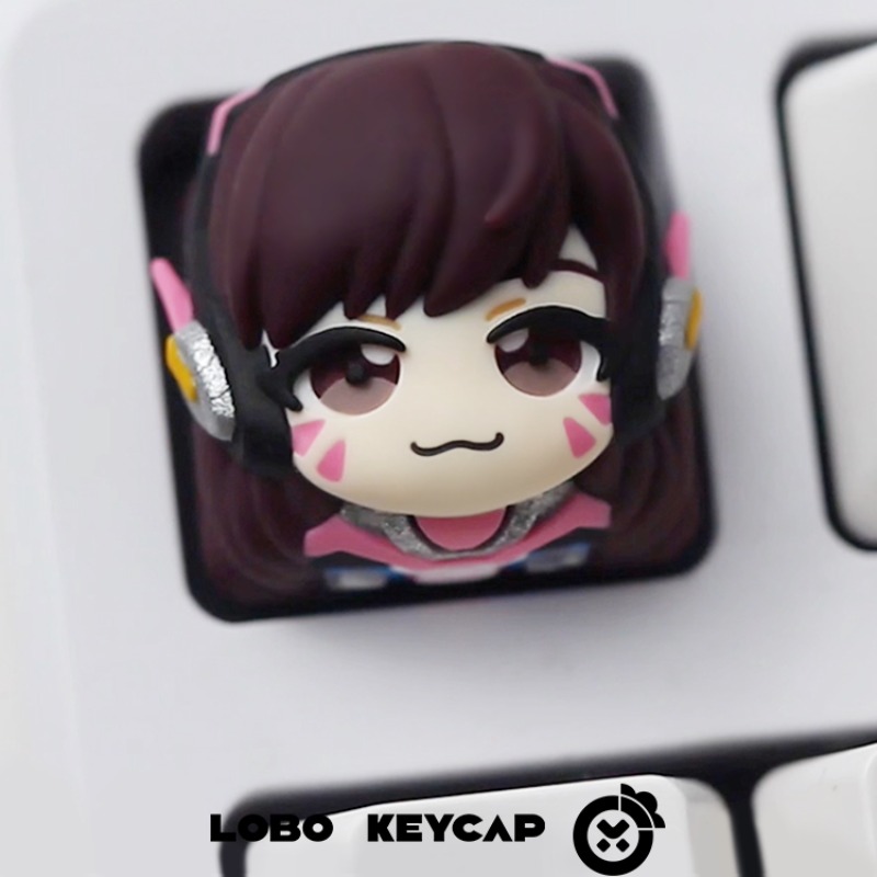 OW Kiriko & D.Va 수지 장인 키캡 DIY  - Gaming Accessories Cute 리뷰 및 가격