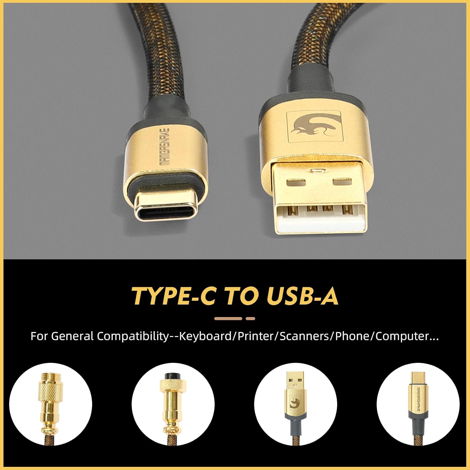 ATTACK SHARK * MAMBASNAKE C03  - Cable Sleeve Braided 리뷰 및 가격