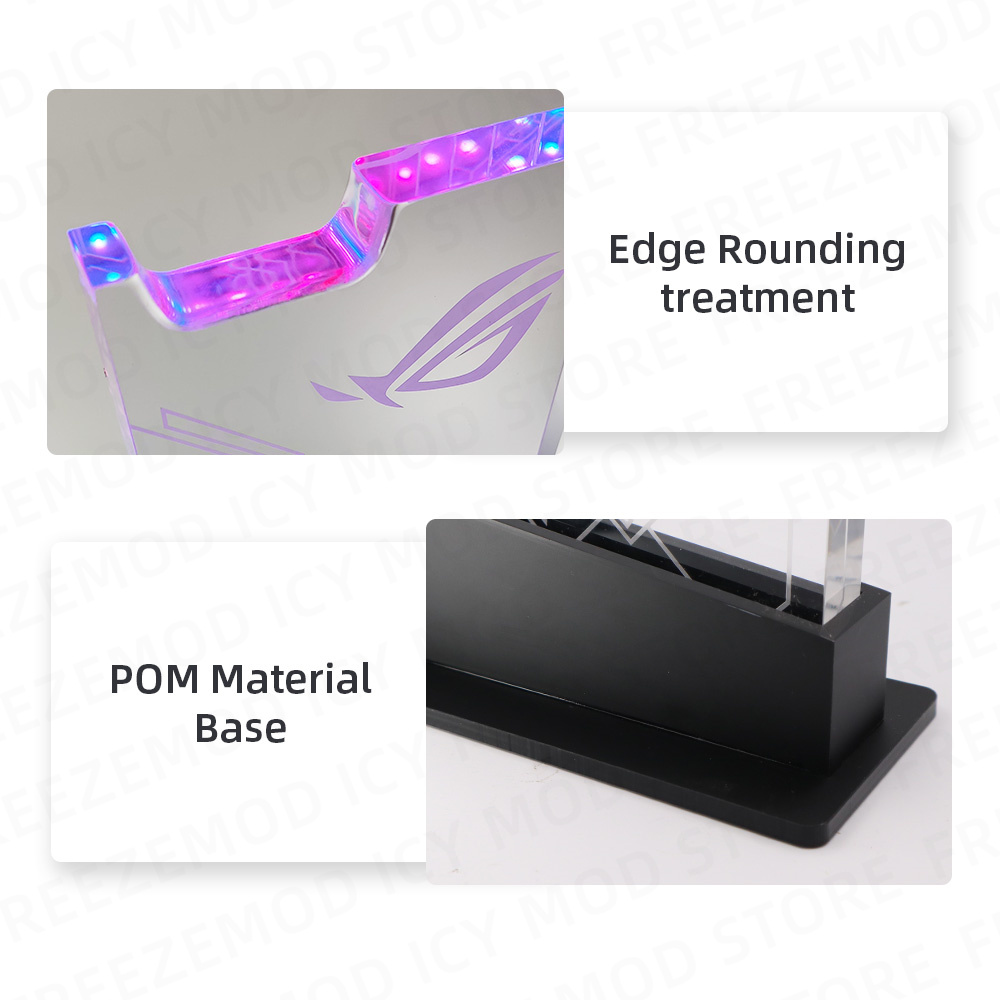 섀시 RGB 헤드셋 거치대 ARGB 투명 AURA SY - Headset Stand Rgb 리뷰 및 가격