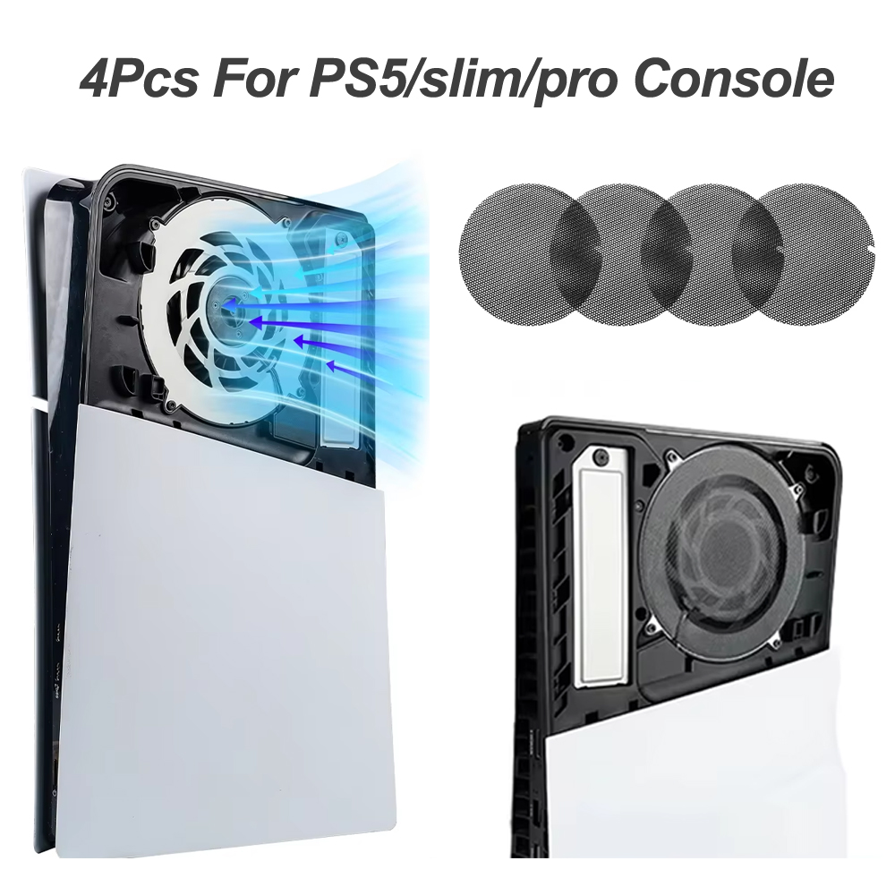 PS5/slim/pro 게임 콘솔용 4개입 먼지 필터  - Gaming Accessories Playstation 리뷰 및 가격