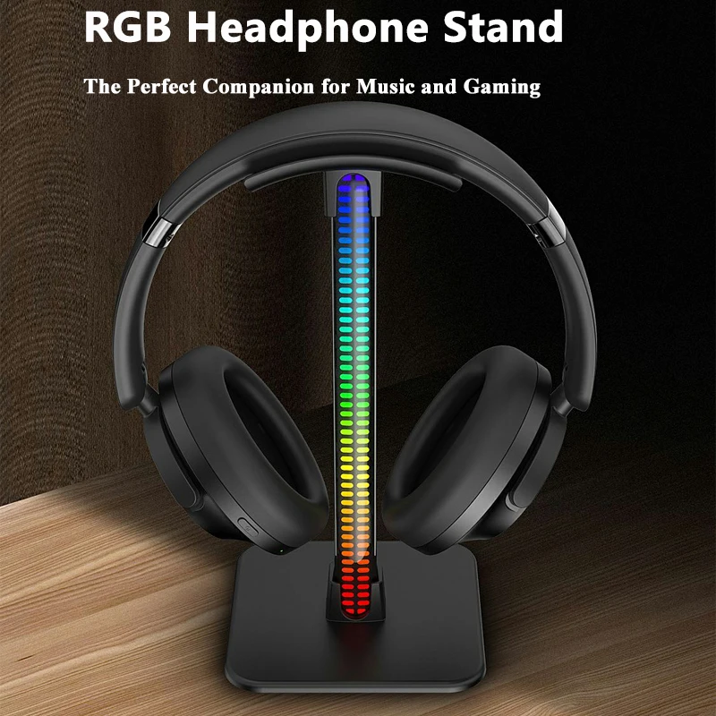 유니버설 게이밍 음악 헤드셋 RGB 리듬 라이트 헤드폰 - Headset Stand Rgb 리뷰 및 가격