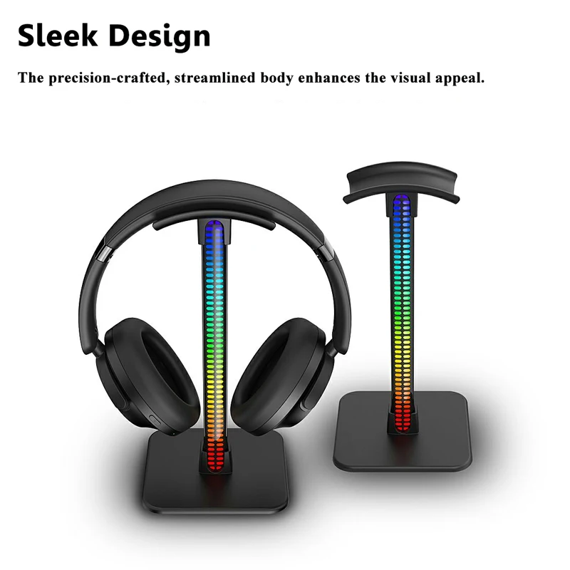 유니버설 게이밍 음악 헤드셋 RGB 리듬 라이트 헤드폰 - Headset Stand Rgb 리뷰 및 가격