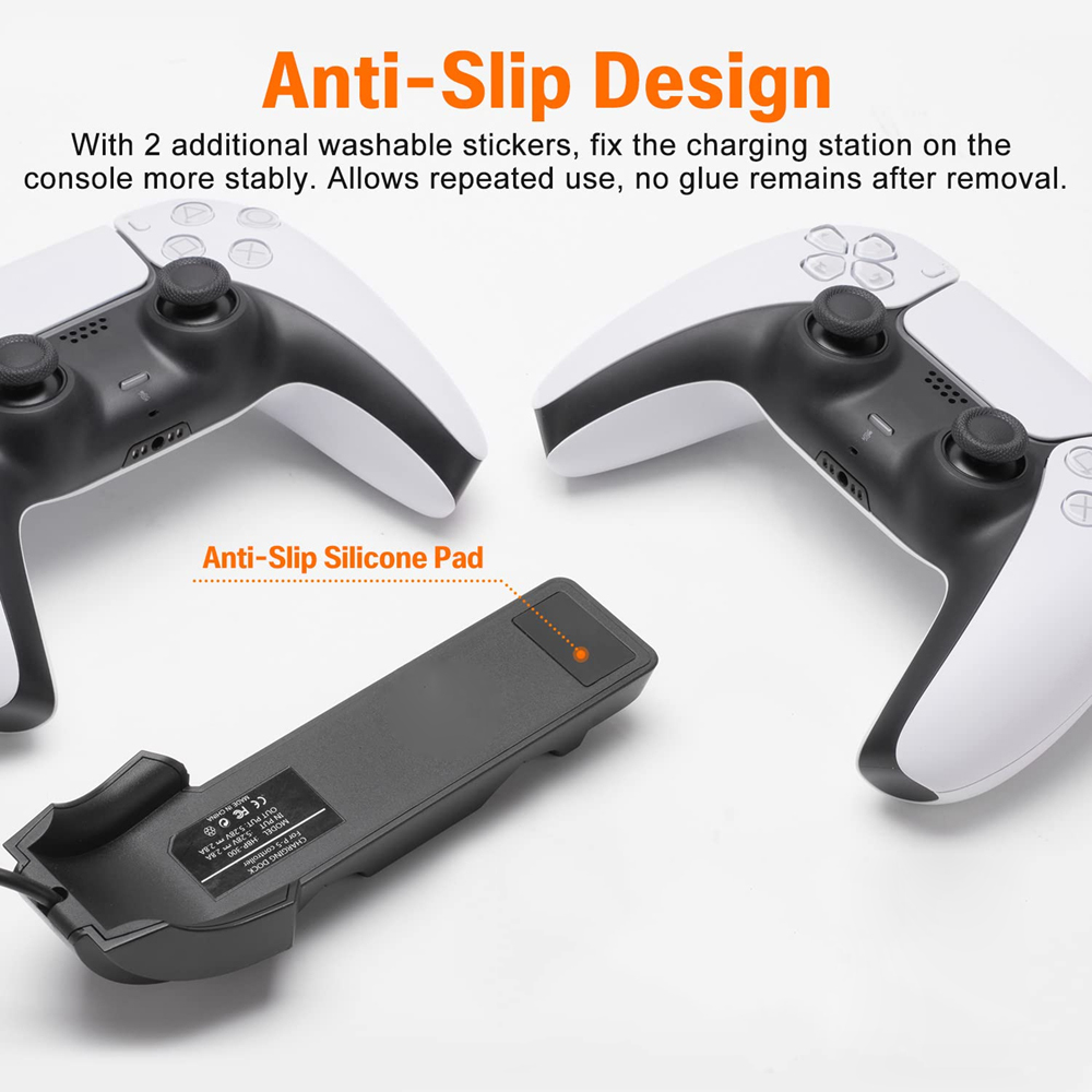 PS5 컨트롤러 충전기 게임패드 듀얼 고속 충전 크래들 - Gaming Accessories Playstation 리뷰 및 가격