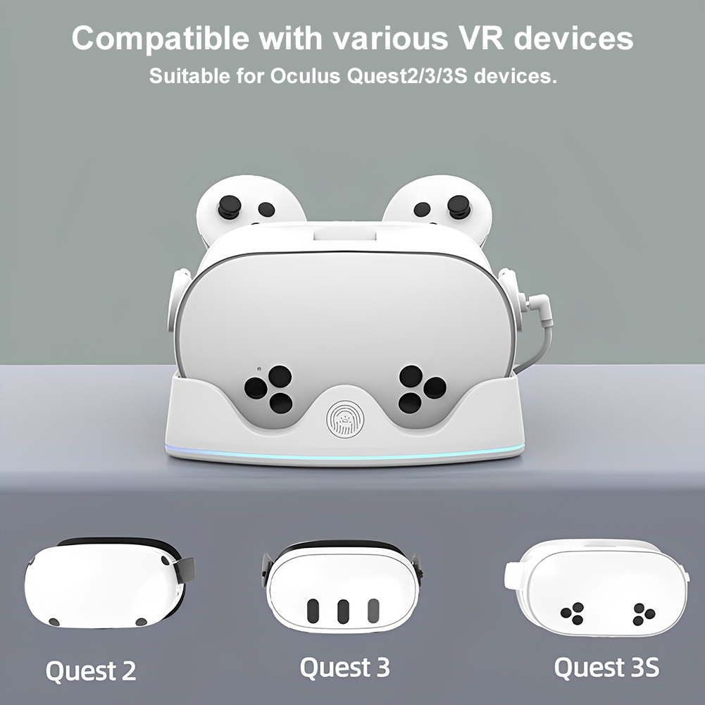 메타 퀘스트 3S VR 충전 스테이션용 충전 도크, R - Headset Stand Rgb 리뷰 및 가격