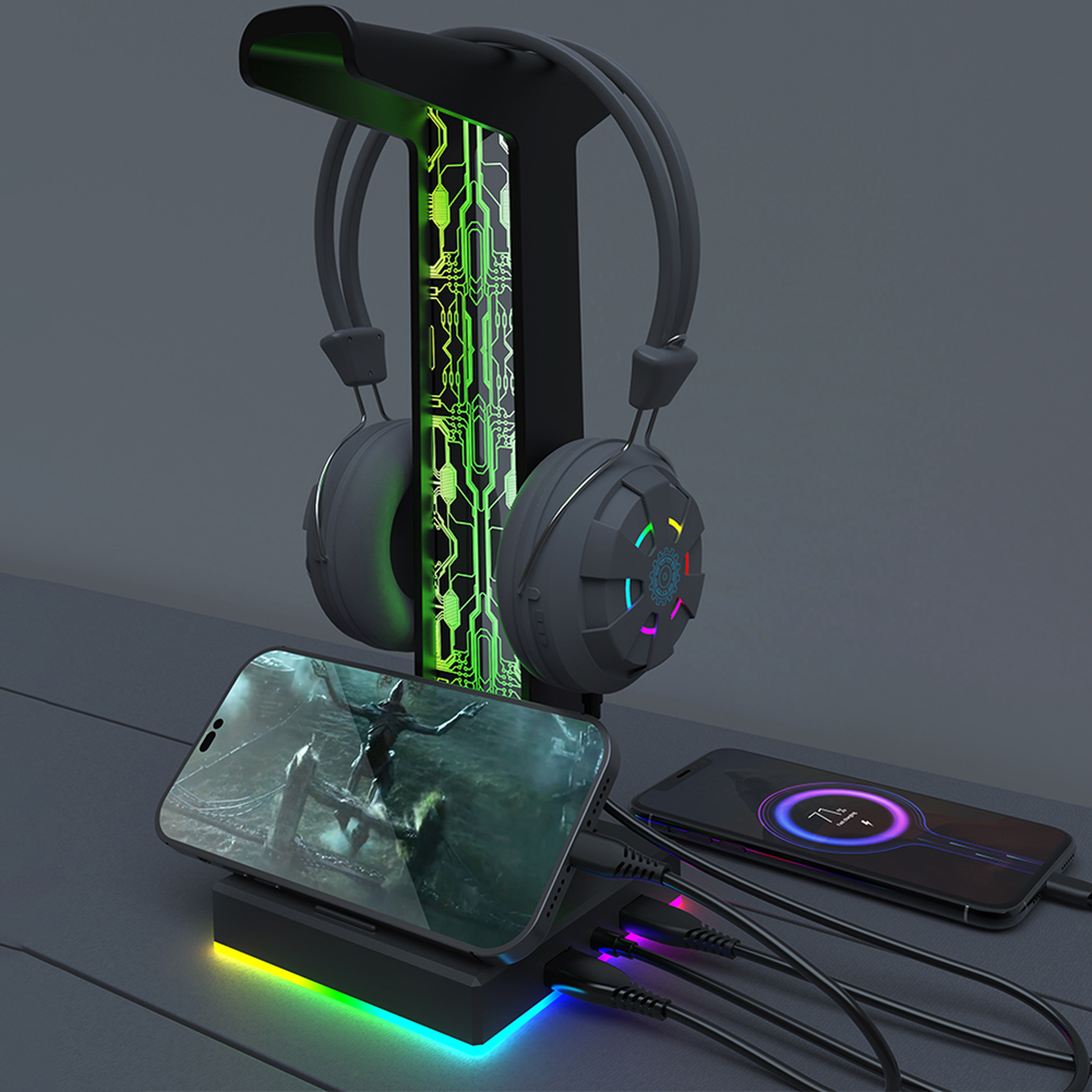 RGB 헤드셋 디스플레이 스탠드 10가지 조명 효과 헤 - Headset Stand Rgb 리뷰 및 가격