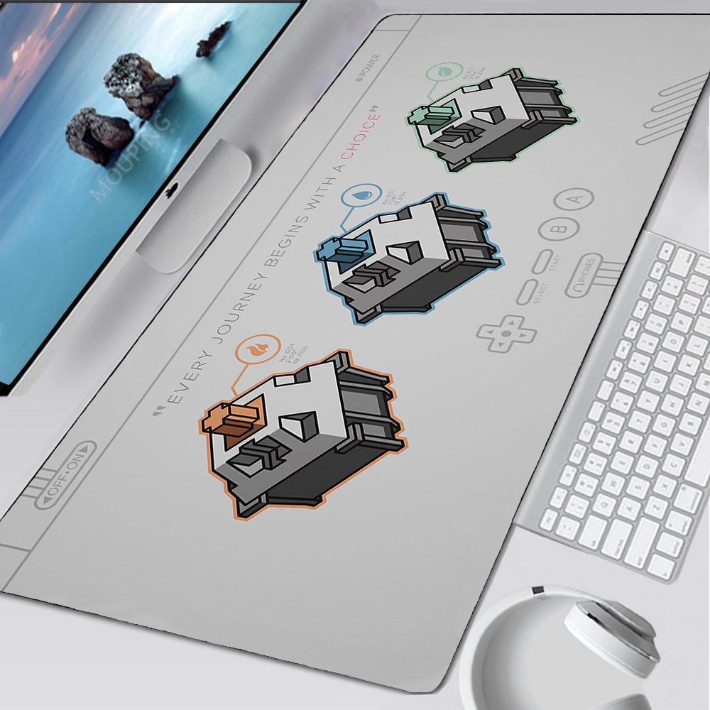 노트북 사무실 흑백 마우스 패드 기계식 키보드 컴퓨터  - Gaming Accessories For Your Desk 리뷰 및 가격