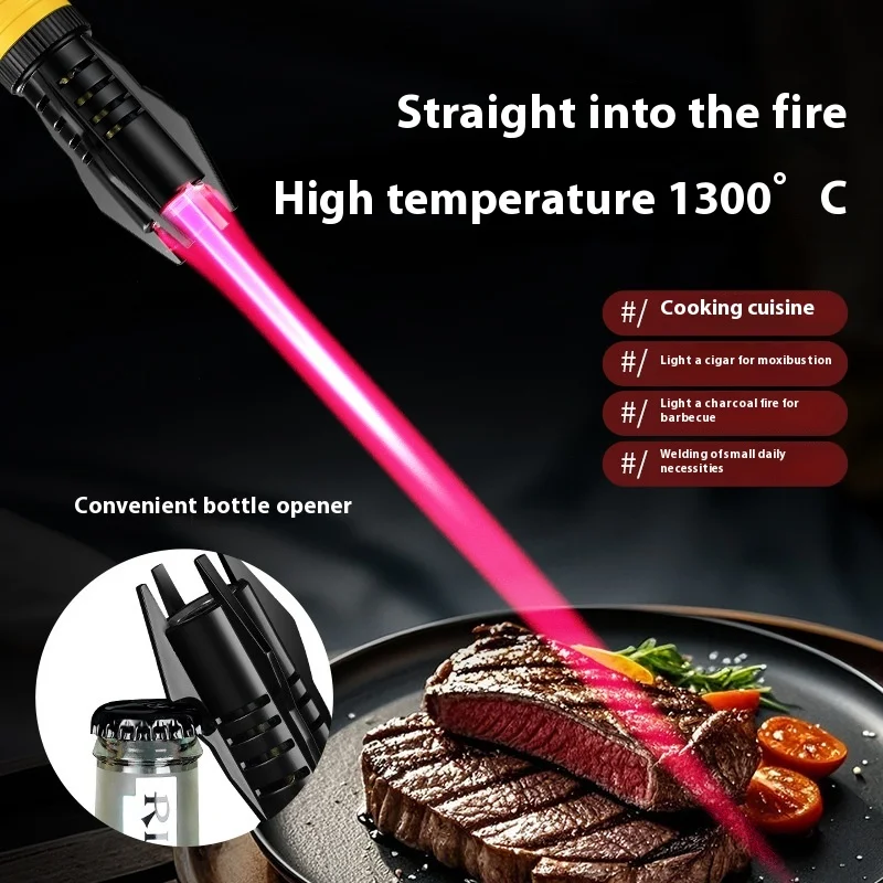 가스 라이터 주방 요리 강력한 금속 방풍 토치 불꽃 제 - Gaming Kitchen Accessories 리뷰 및 가격