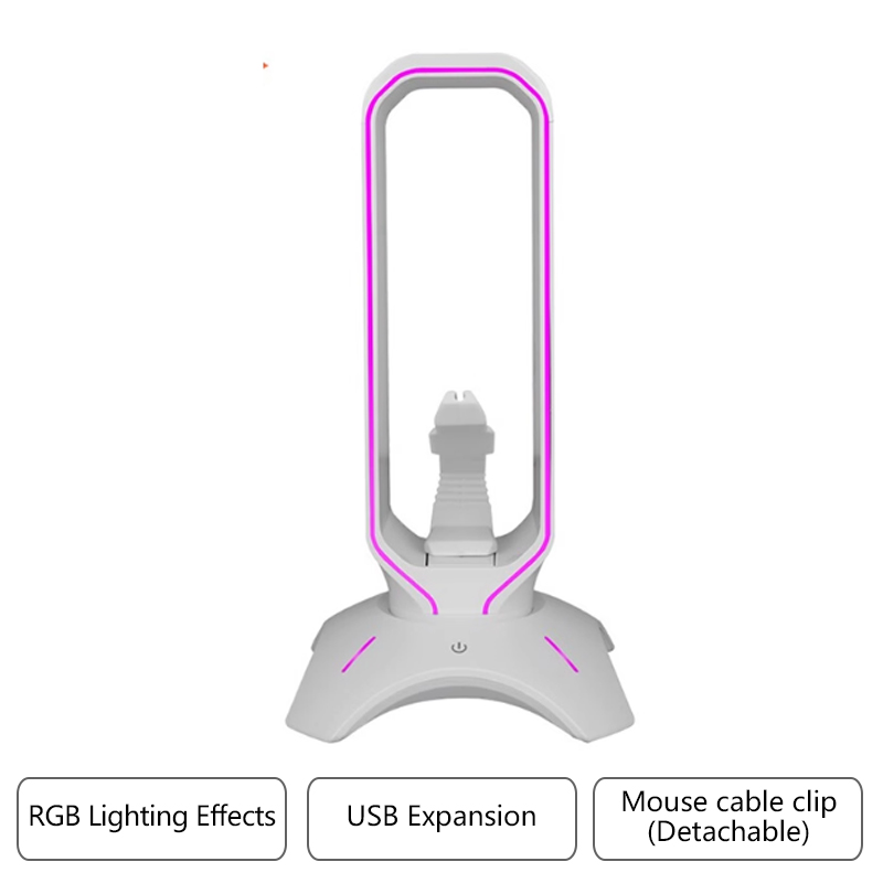 RGB 게이밍 헤드폰 스탠드와 마우스 번지 코드 홀더, - Headset Stand Rgb 리뷰 및 가격