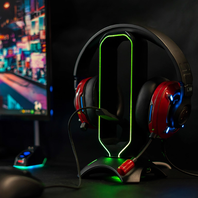 RGB 헤드셋 스탠드와 마우스 번지 코드 홀더 게이밍  - Headset Stand Rgb 리뷰 및 가격