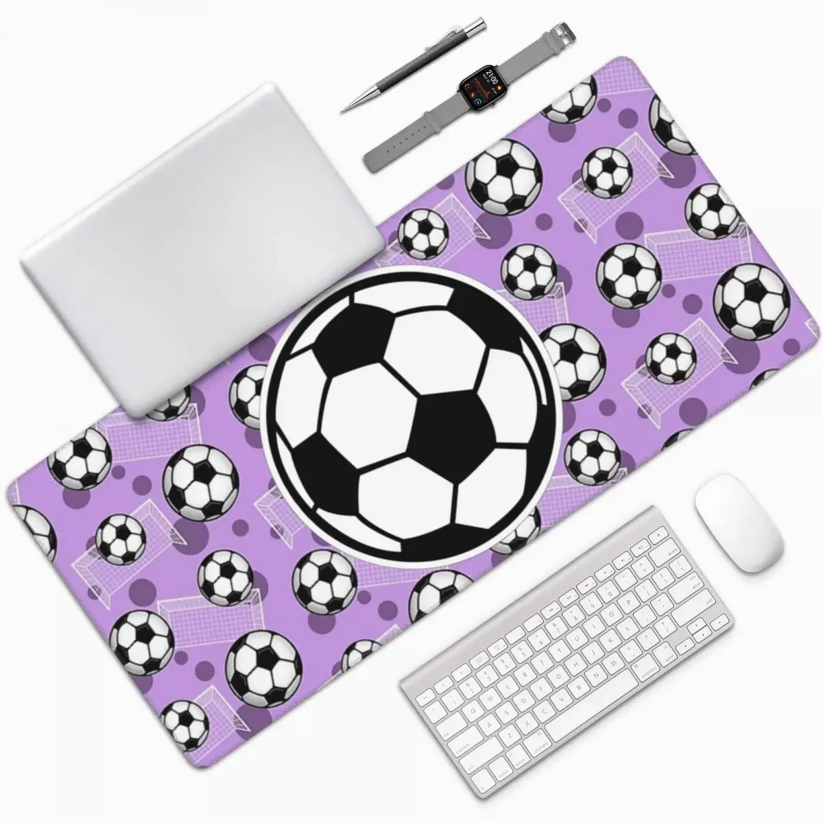 축구공 아이콘 대형 마우스 패드 컴퓨터 키보드 마우스  - Gaming Accessories Icon 리뷰 및 가격