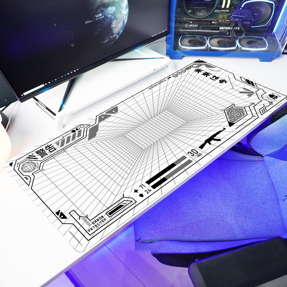 퍼스펙티브 그리드 데스크 매트 게이밍 매트 패드 테이블 - Gaming Accessories For Your Desk 리뷰 및 가격