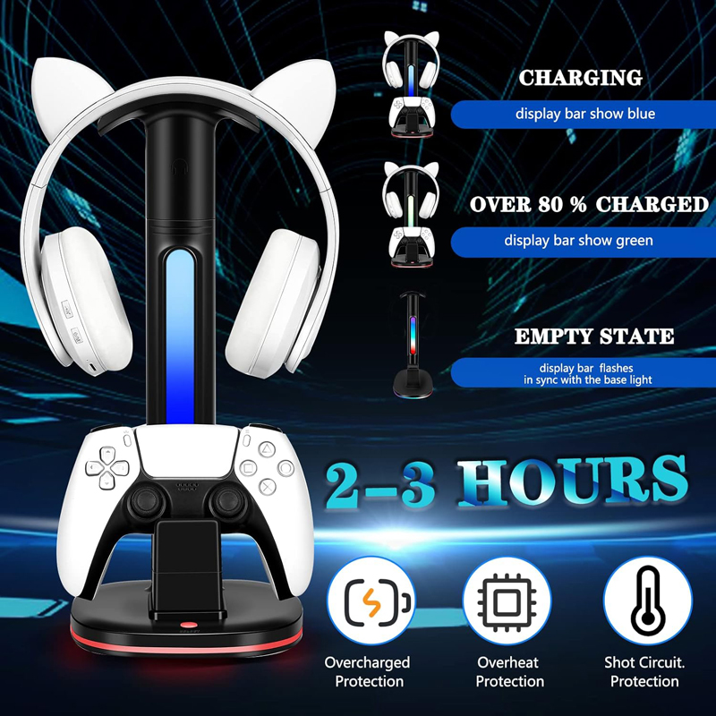 컨트롤러 충전 스테이션 W RGB 헤드폰 스탠드 충전기 - Headset Stand Rgb 리뷰 및 가격