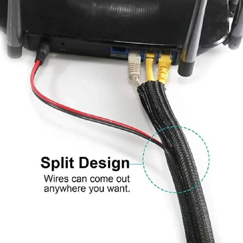 1m 3m 5m 브레이드 케이블 슬리브 PET 나일론  - Cable Sleeve Braided 리뷰 및 가격