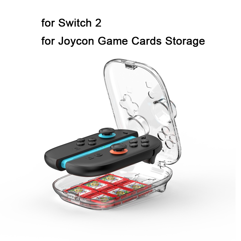 스위치2 조이콘용 투명 보호 케이스 및 게임 카드 보관 - Gaming Kit Accessories Nintendo Switch 리뷰 및 가격
