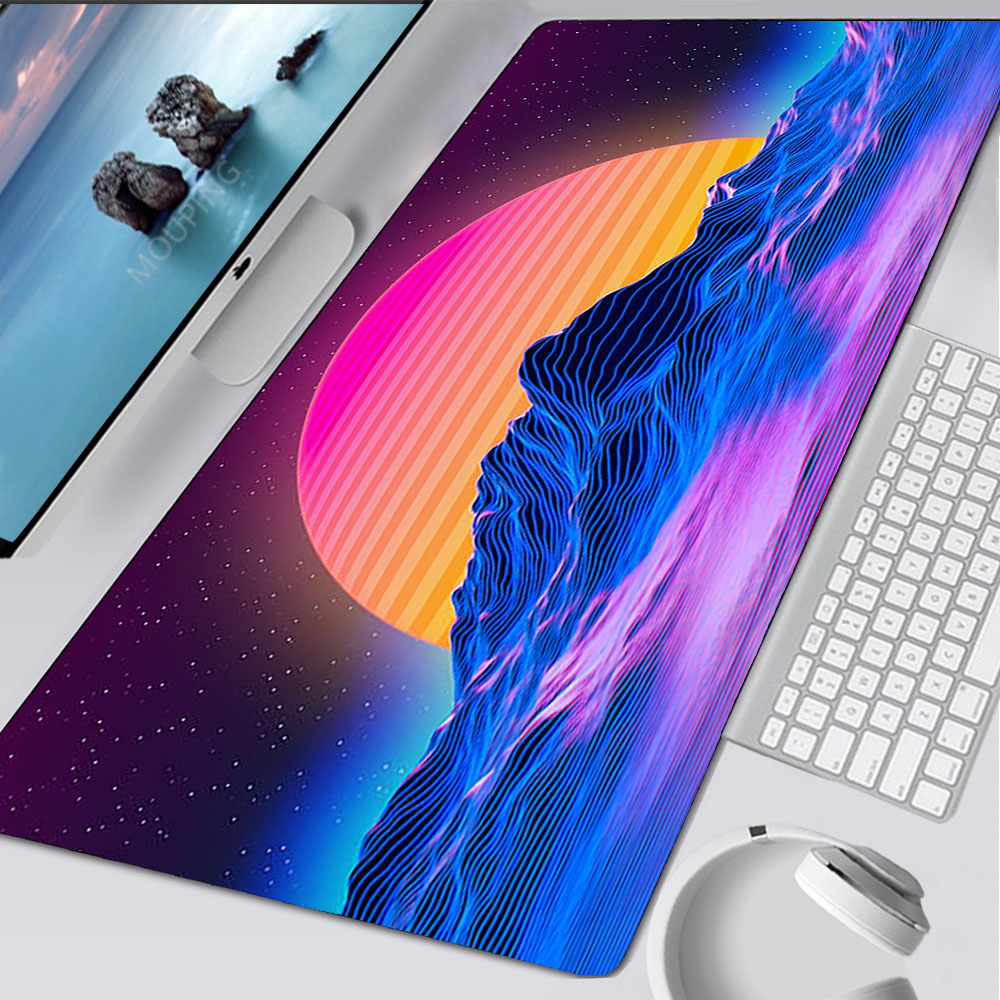 Vaporwave Mousepad Retrowave/s - Gaming Accessories For Your Desk 리뷰 및 가격