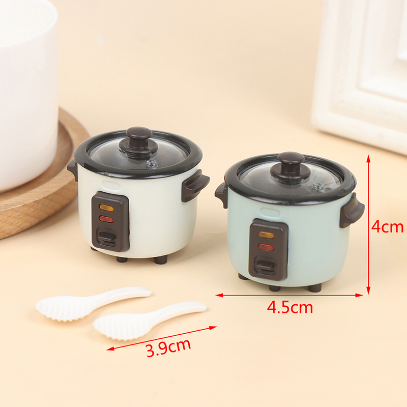 【신제품】1세트 인형의 집 미니어처 밥솥(숟가락 포함) - Gaming Kitchen Accessories 리뷰 및 가격