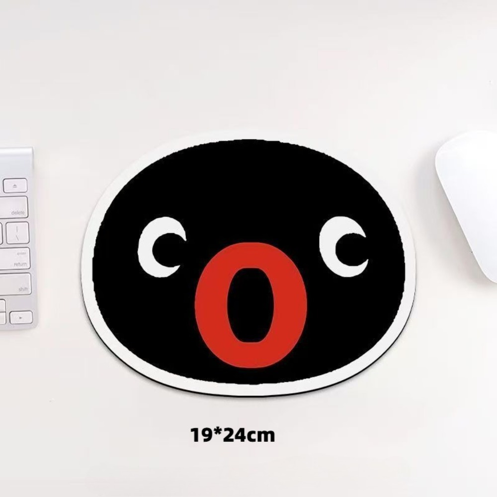 귀여운 펭귄 표현 마우스 패드 재미있는 만화 타원형 미 - Gaming Accessories Women 리뷰 및 가격