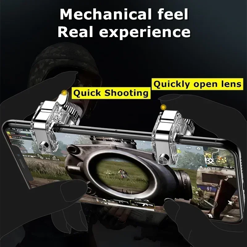 R11 휴대 전화 PUBG 게임 트리거 4 손가락 조준 - Gaming Accessories Ipad 리뷰 및 가격