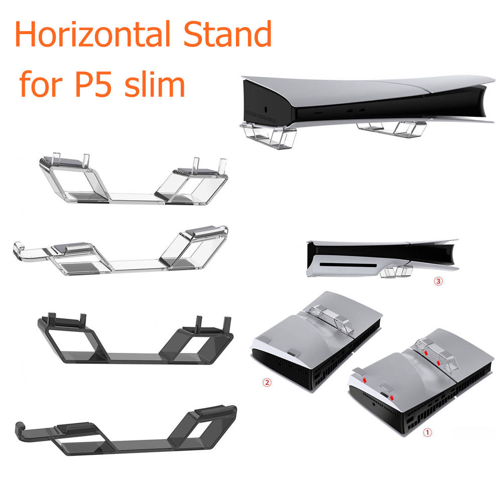 PS5 슬림 디지털 디스크 게임 콘솔용 수평 스탠드,  - Gaming Accessories Playstation 리뷰 및 가격