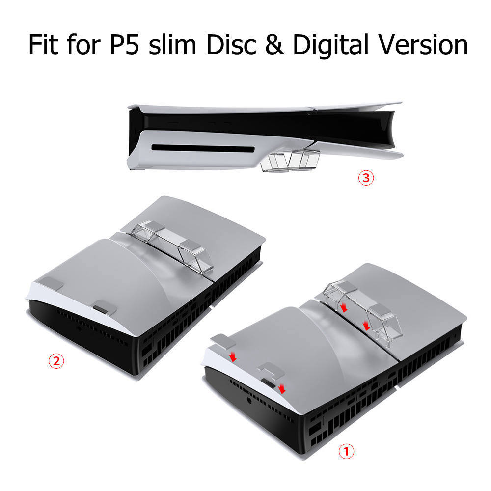 PS5 슬림 디지털 디스크 게임 콘솔용 수평 스탠드,  - Gaming Accessories Playstation 리뷰 및 가격
