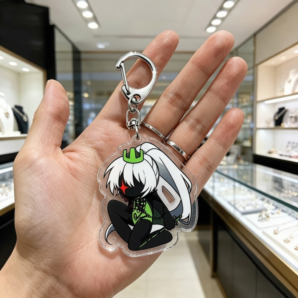 귀여운 만화 치비 키체인 액세서리 가방 참 장식품 무서 - Gaming Accessories Cute 리뷰 및 가격