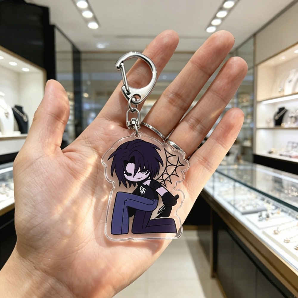 귀여운 만화 치비 키체인 액세서리 가방 참 장식품 무서 - Gaming Accessories Cute 리뷰 및 가격