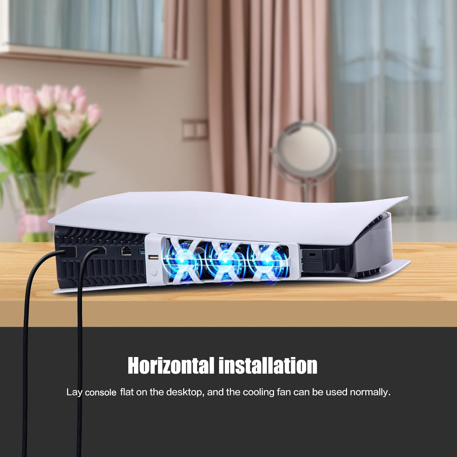 LED 조명이 포함된 PS5 Slient 냉각 팬용 추 - Gaming Accessories Playstation 리뷰 및 가격